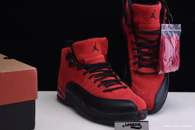 Rep Husky Reverse Air CT8013-602 Jordan 12 Game Flu Retro 0526